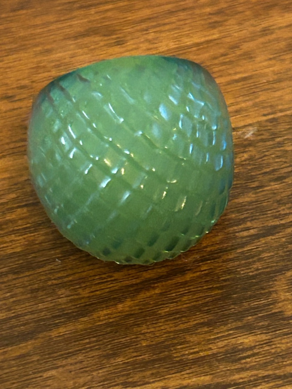 Lalique Antinea Green Serpent Crystal Ring